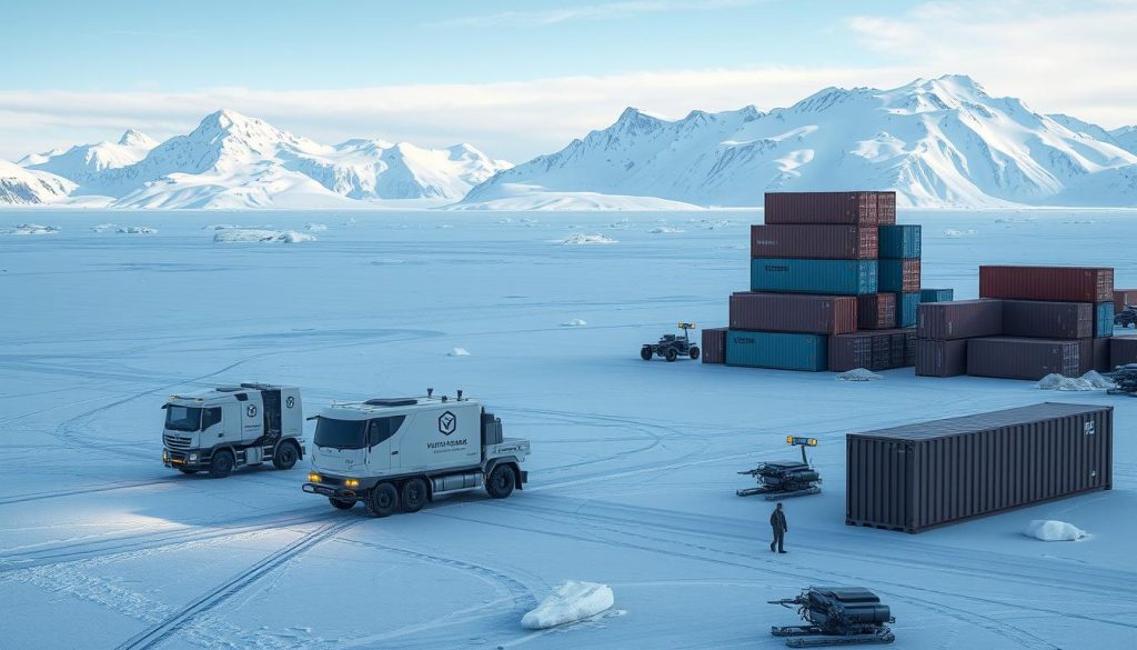 Antarctic supply chain management