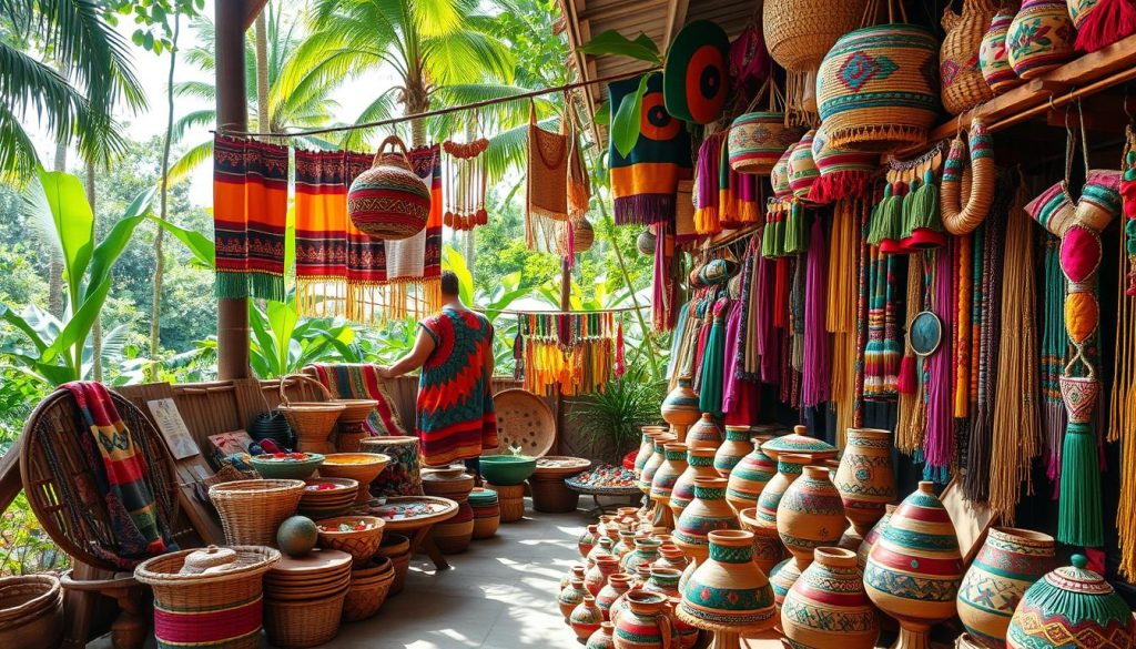 Artisan products South America