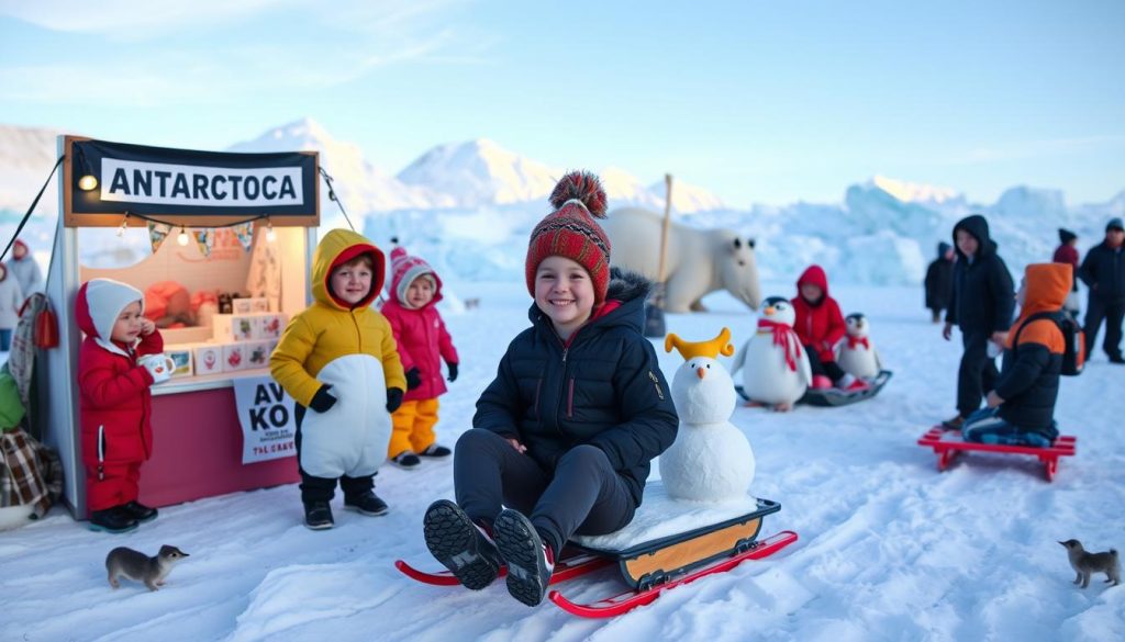 Business ideas for kids in Antartica