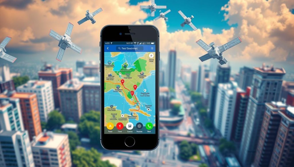 GPS technology and smartphone travel apps enhance digital navigation