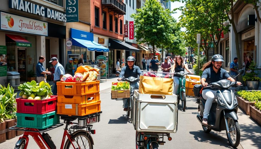 Local grocery delivery