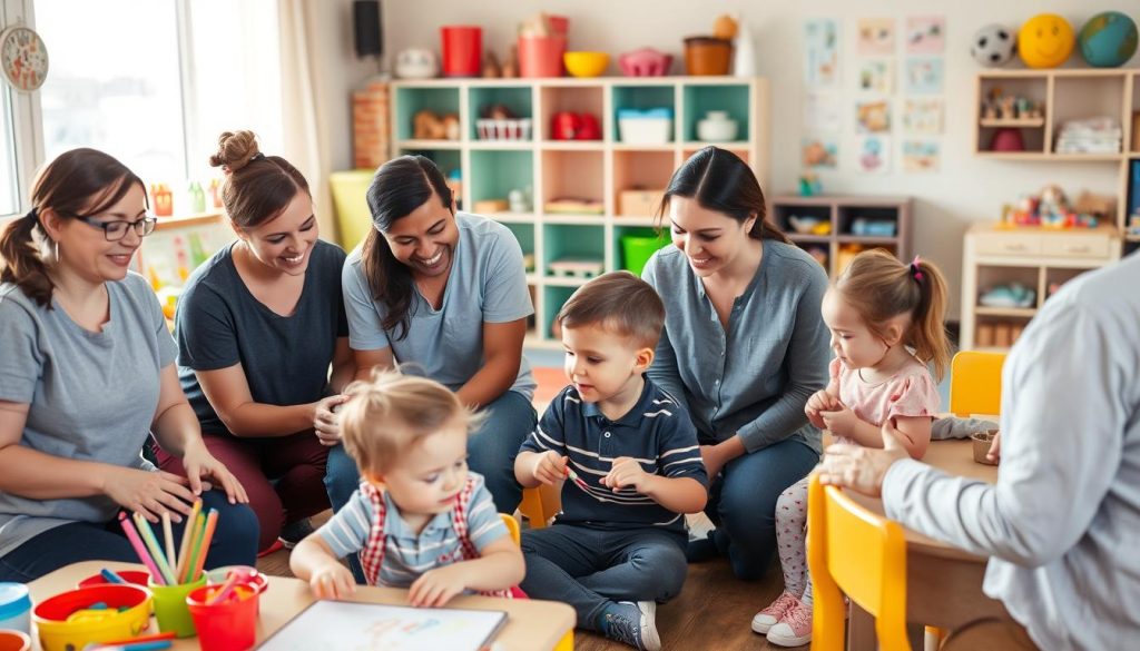 Parental involvement in daycare