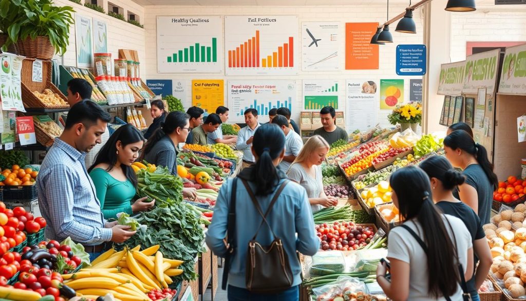 competitive analysis in healthy food market