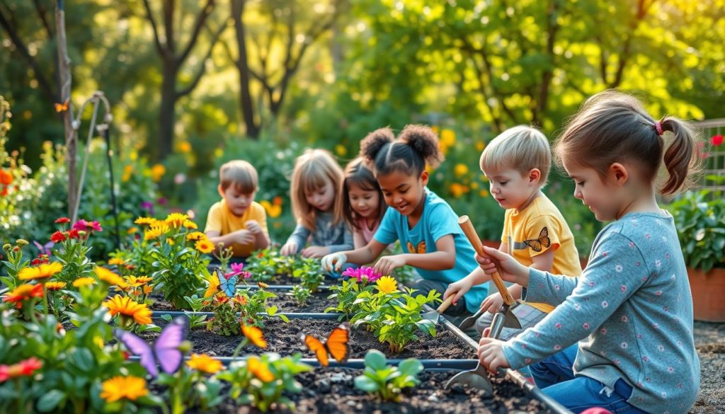 garden services for kids