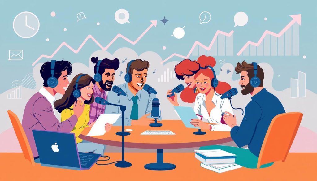 power of podcasts in business development