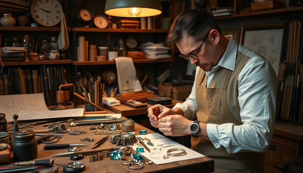 selecting a jewellery artisan