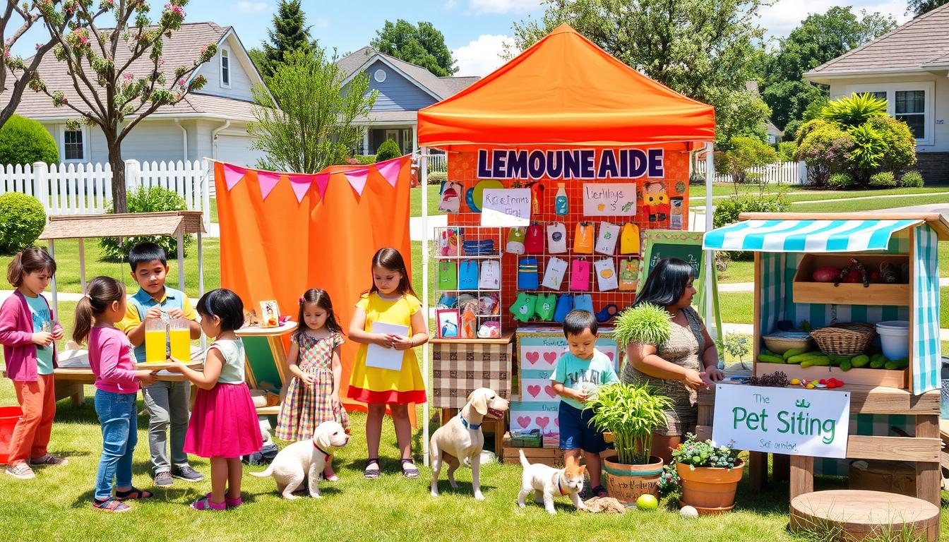 Fun Business Ideas for Kids in North America
