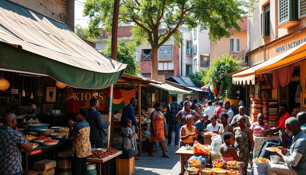 African restaurant market