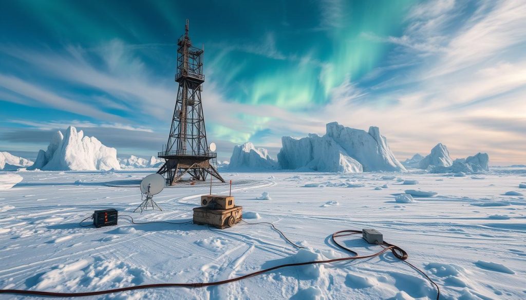 Antarctic communication challenges