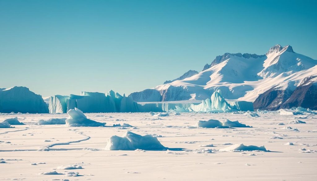 Antarctic landscape