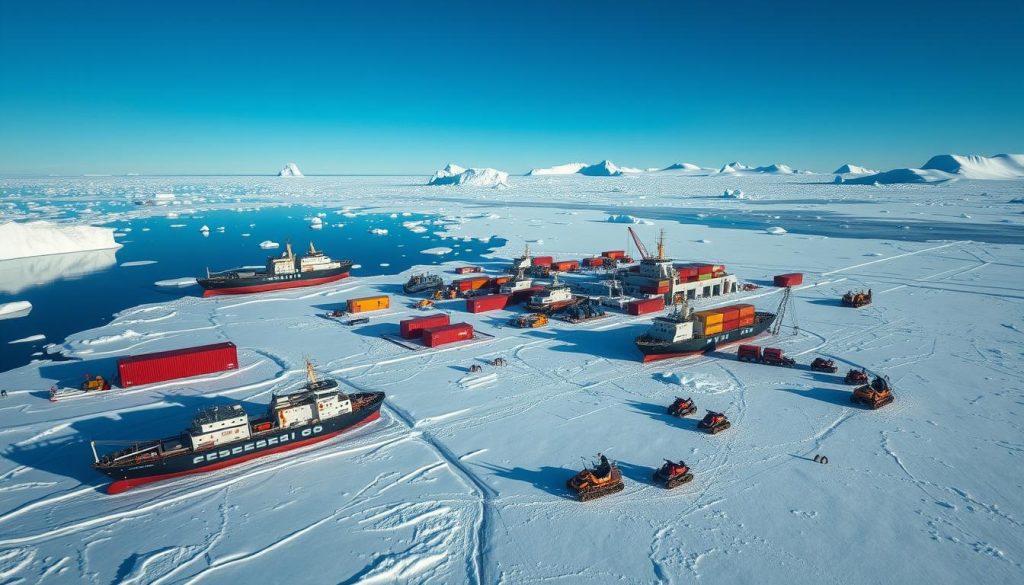 Antarctic marketing strategies for logistics