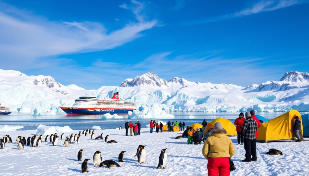 Antarctic tourism growth