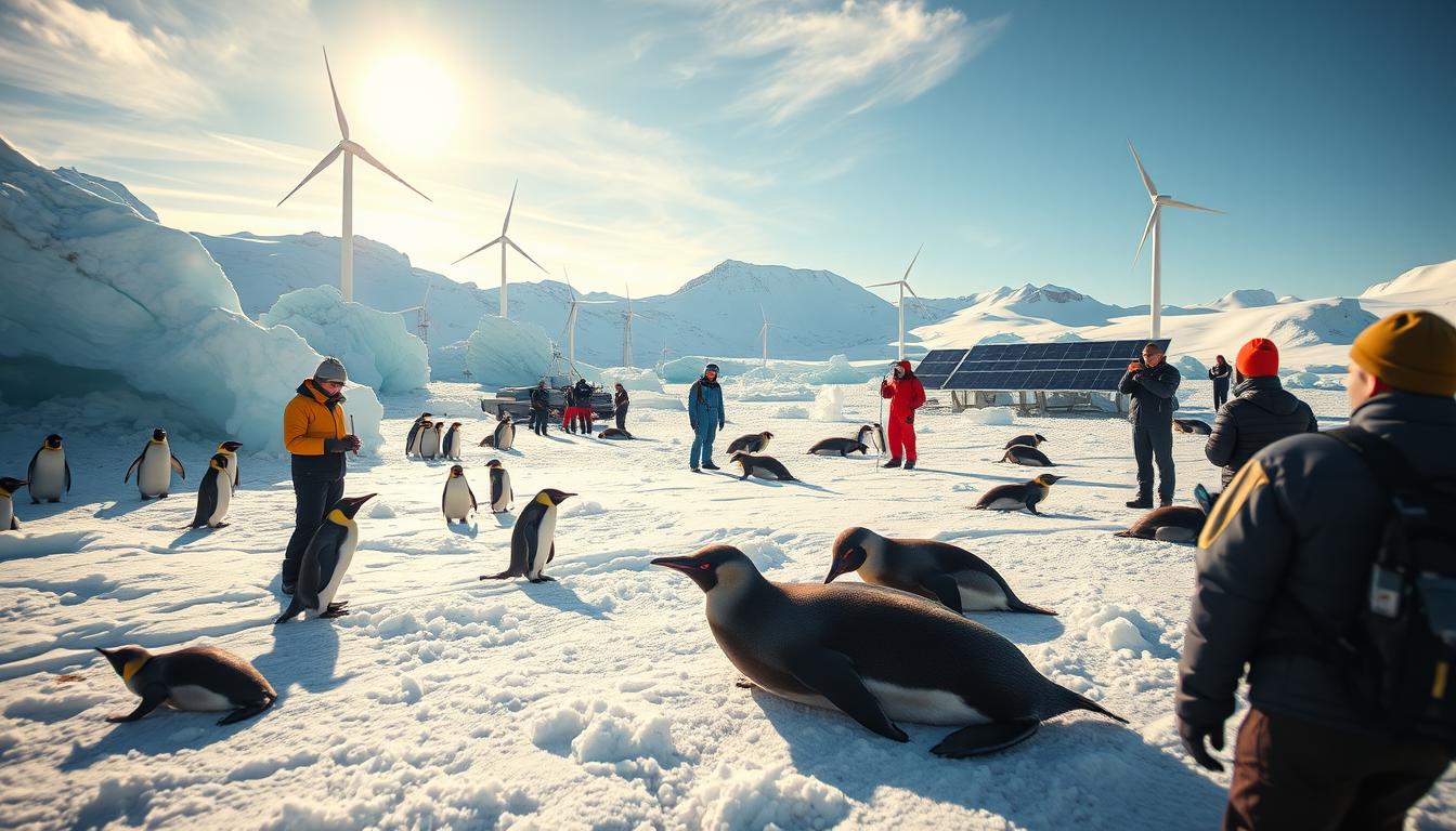 Business opportunities in Antarctica for environmental conservation