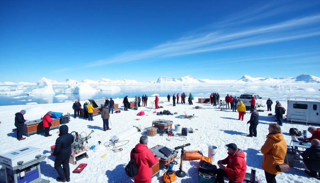 Collaboration in research in Antarctic Science