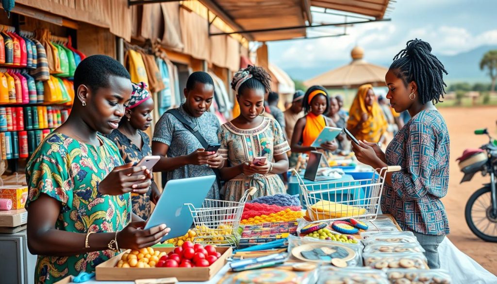 E-commerce impact on digital marketing in Africa