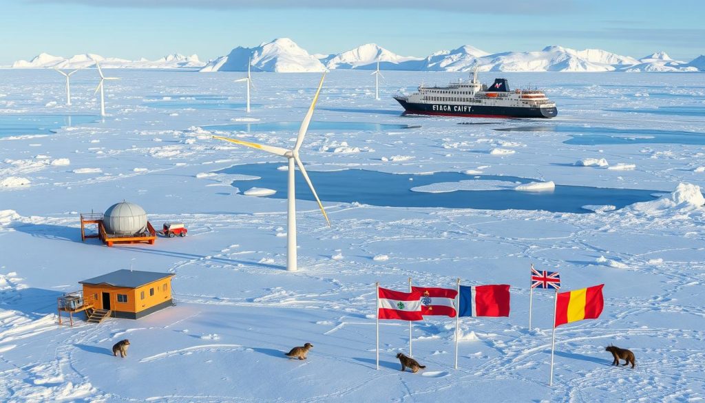 Funding sources for Antarctic business