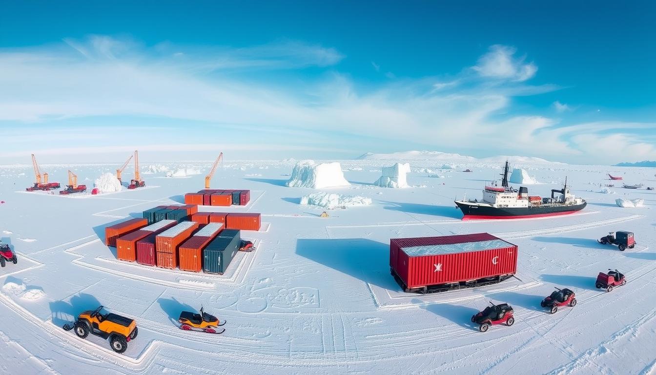 How to start a logistics business in Antarctica