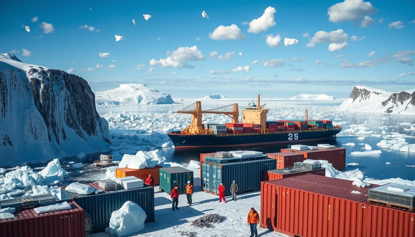 Import and export business opportunities in Antarctica