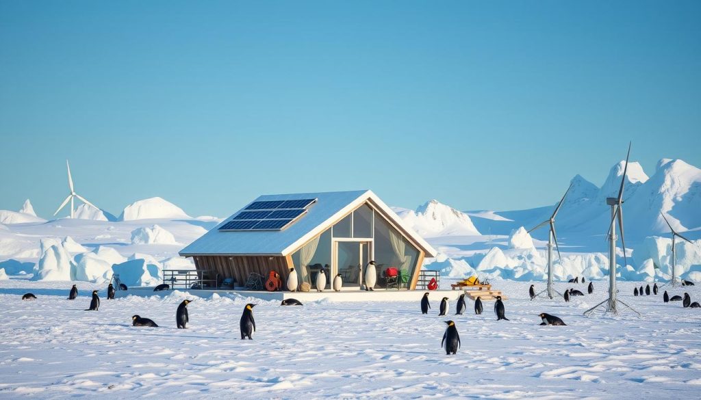 Local resources for business start-ups in Antarctica