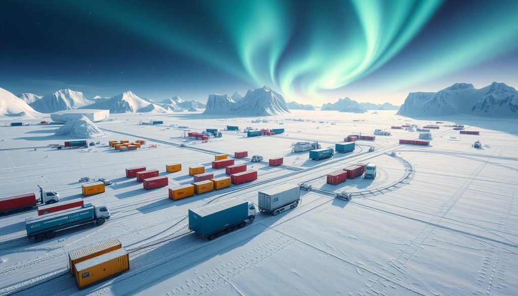 Logistics services in Antarctica