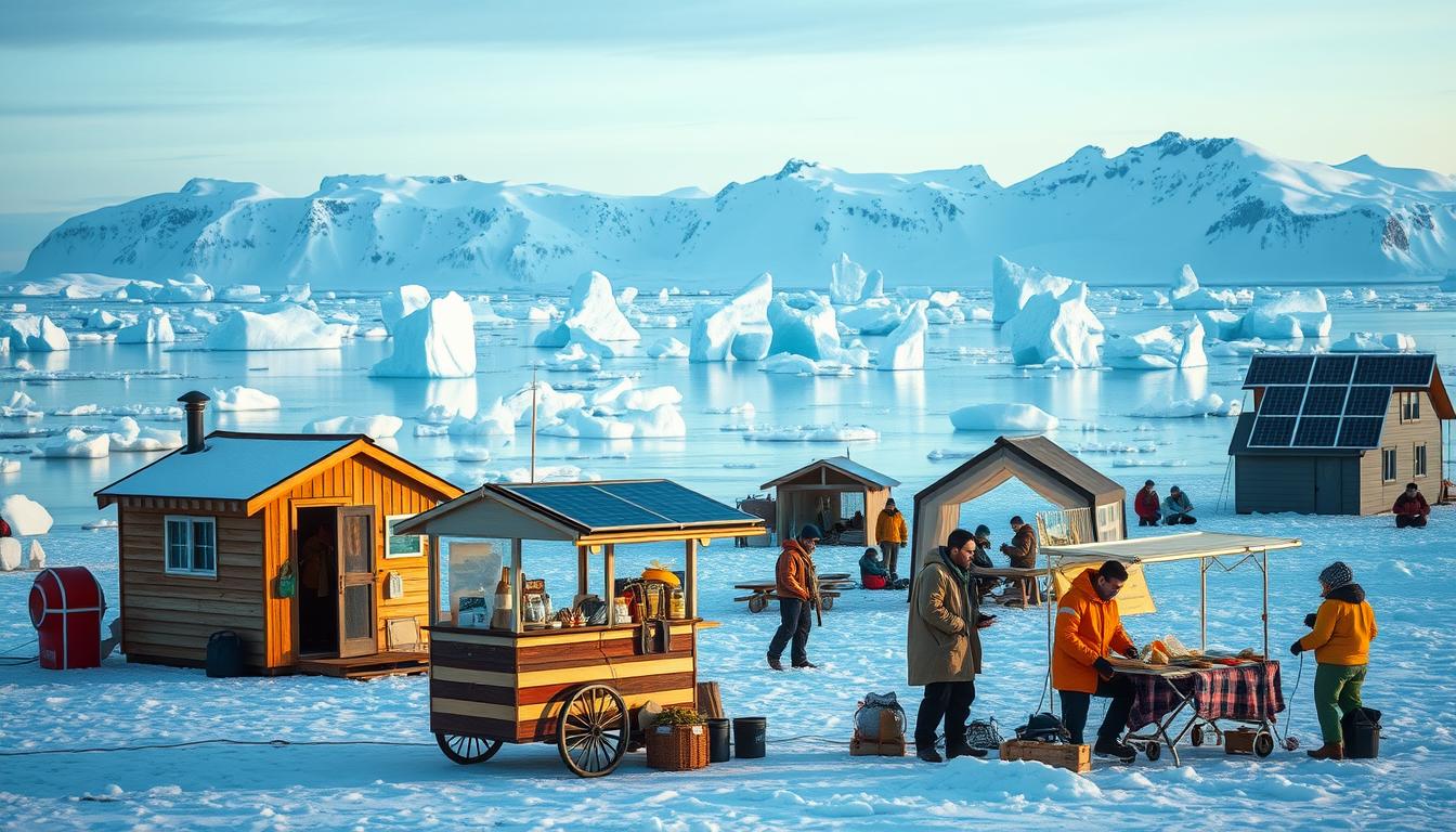 Low investment business ideas for Antarctica