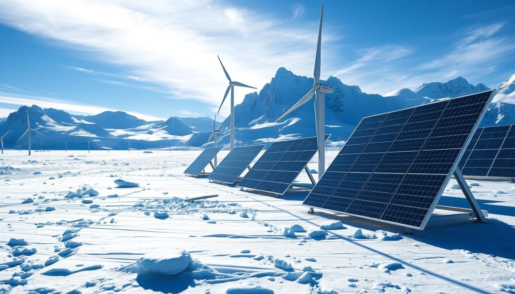 Renewable energy Antarctica