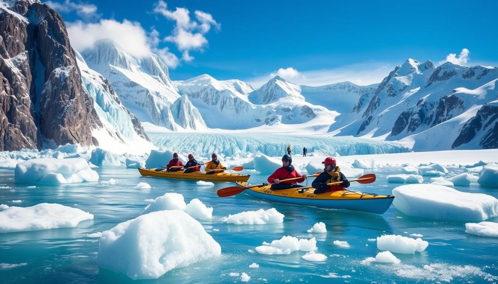 adventure activities Antarctica