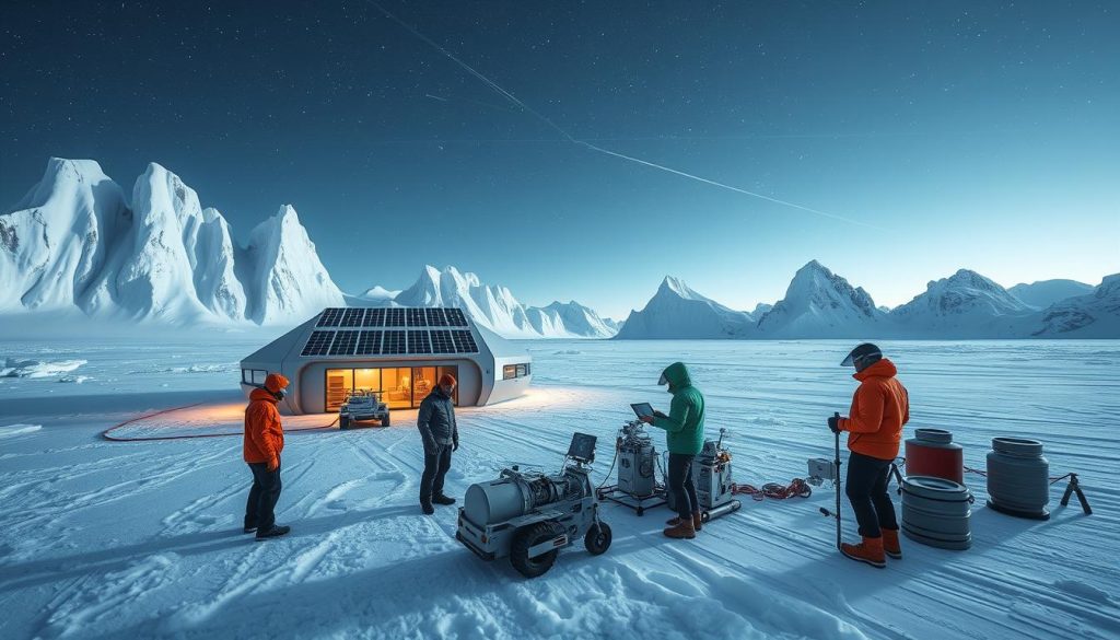 business adaptation in Antarctica