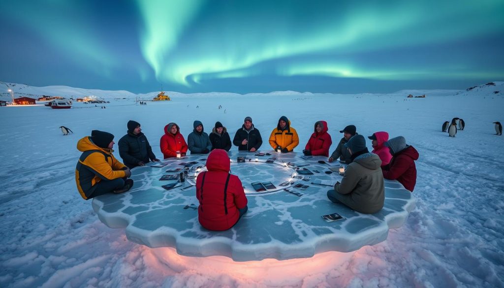 business networking in the Antarctic community