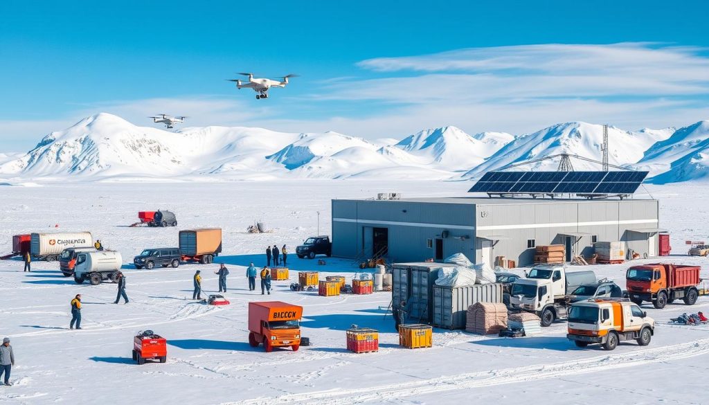 business opportunities in Antarctic research support