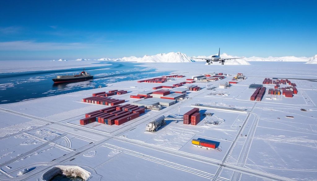 business plan logistics in Antarctica