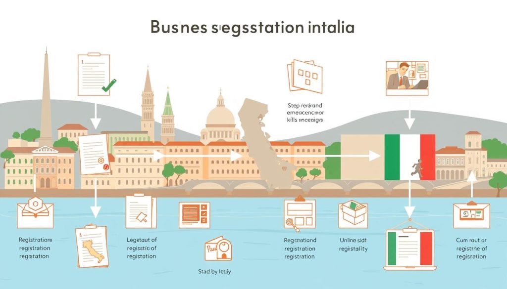 business registration steps Italy