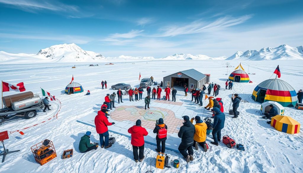 collaboration in Antarctic research