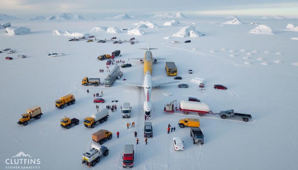 collaborations in Antarctic transport