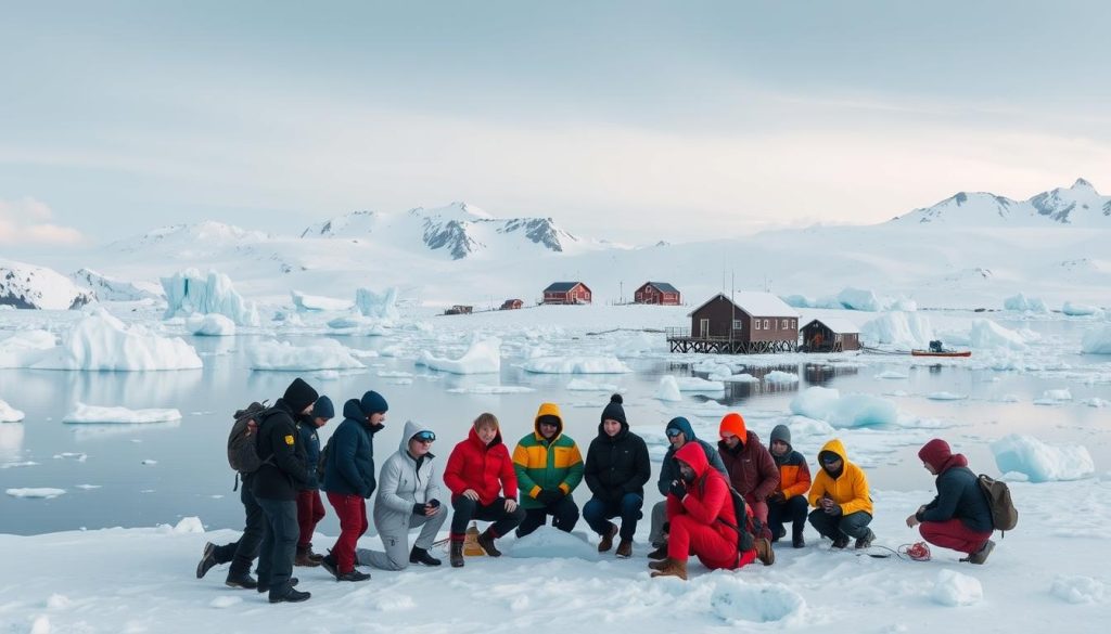 community engagement in Antarctica