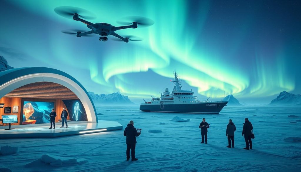 digital advancements Antarctic tourism