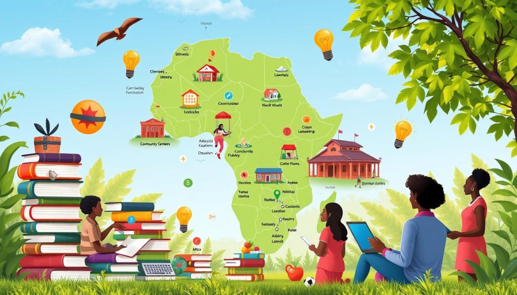 funding sources for educational initiatives in Africa