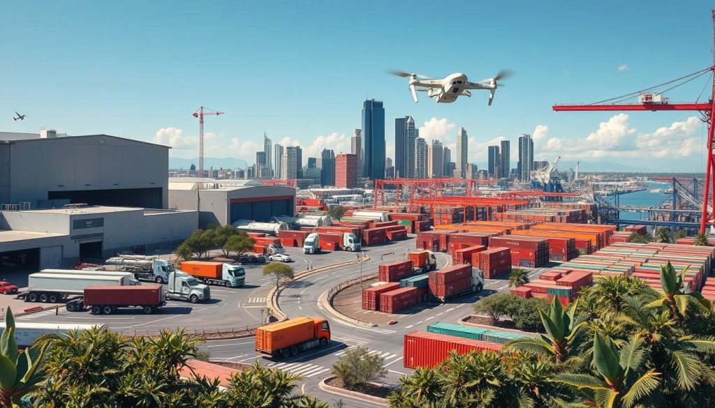 growth drivers in Australia's logistics sector