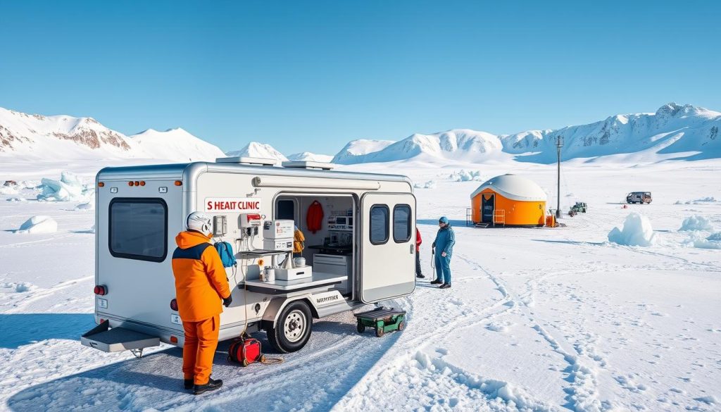 health services in Antarctica