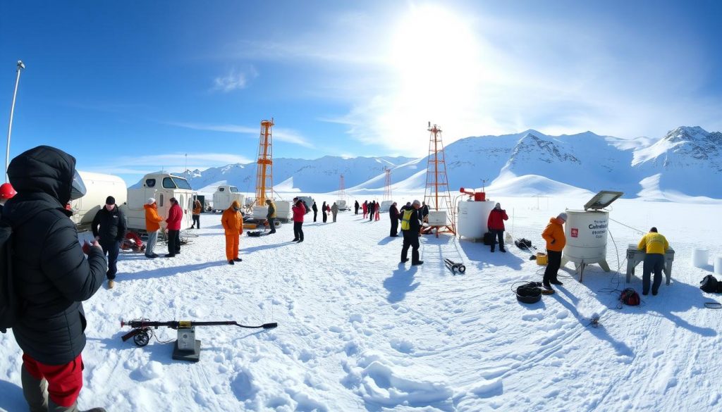 key players in Antarctic research