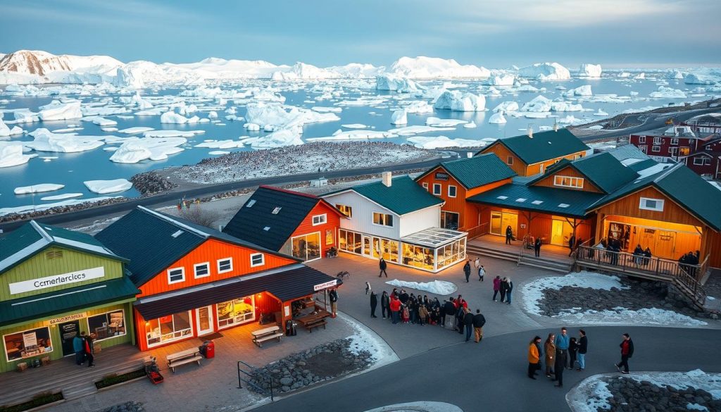 local business collaborations in Antarctic tourism