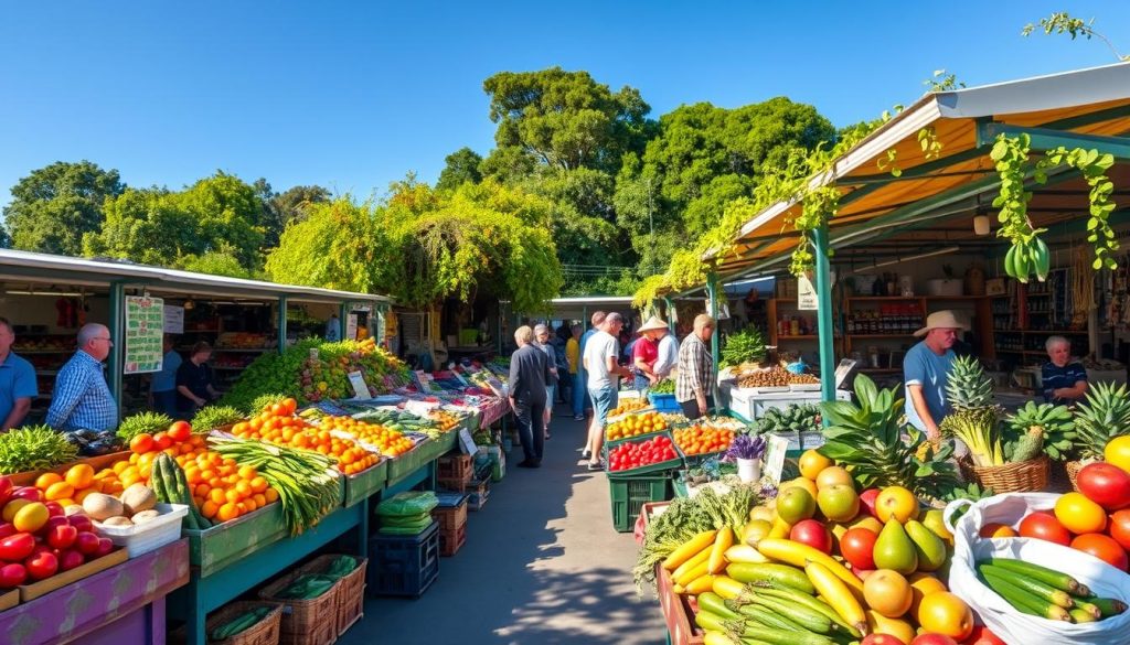 local produce market Australia