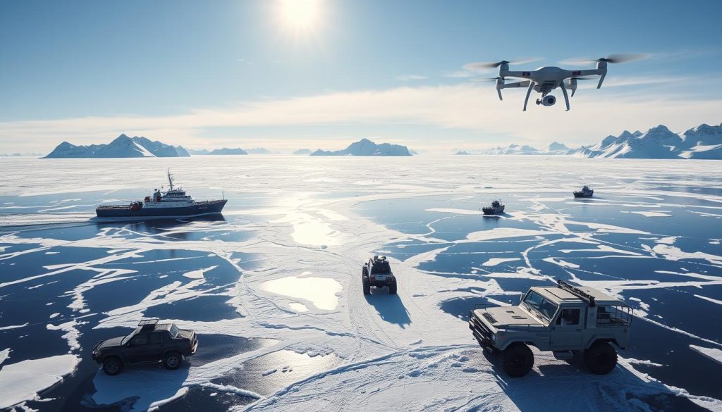 logistical solutions in Antarctic transport