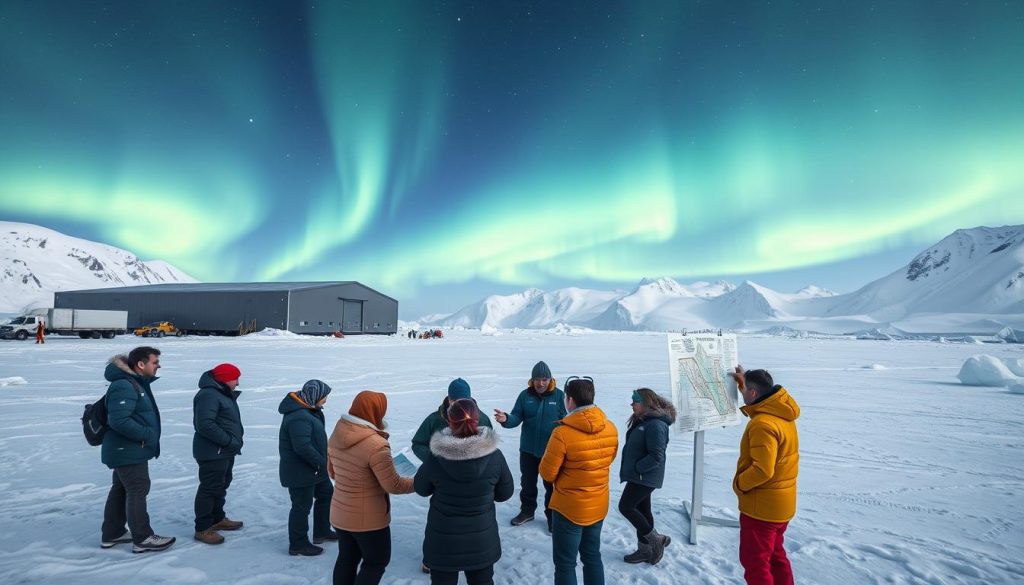 logistics mentorship in Antarctica