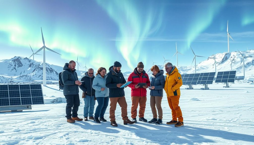 partnership development in Antarctic energy initiatives