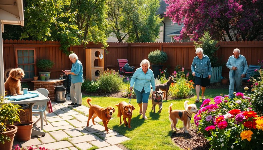 pet services for retirees