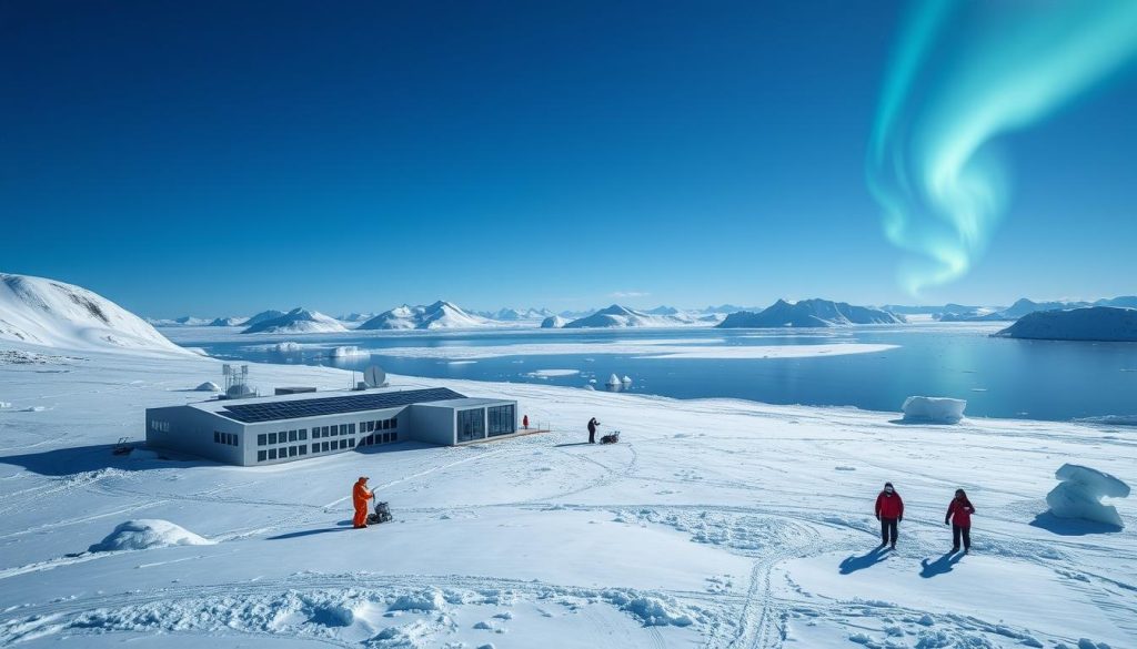 research support in Antarctica