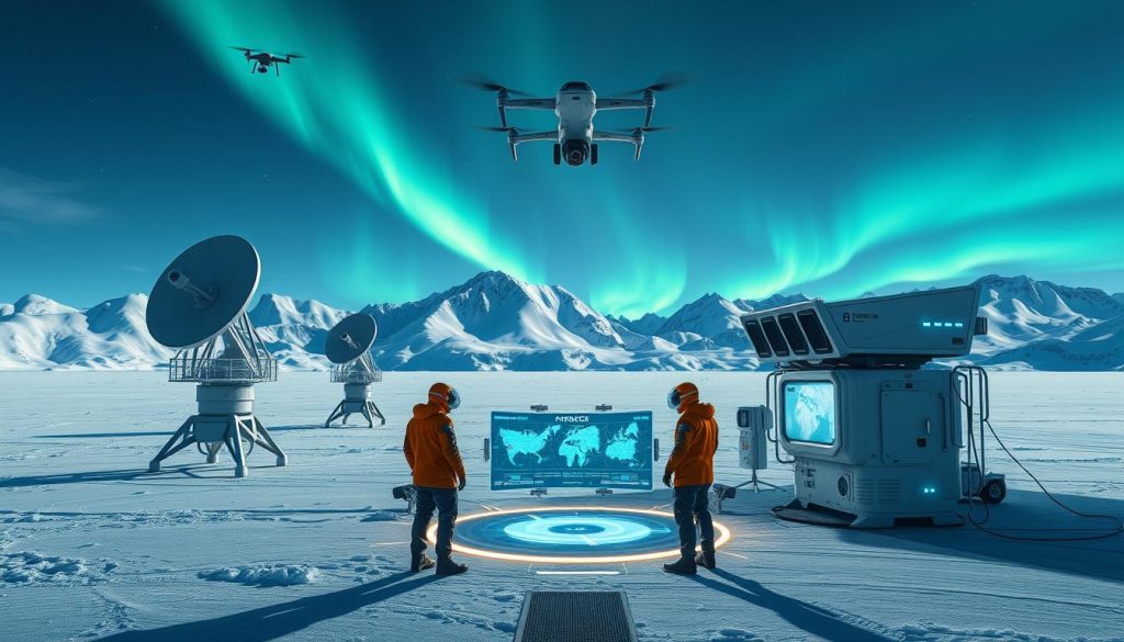 role of technology in Antarctic operations