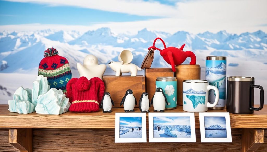 souvenirs for retail business in Antarctica