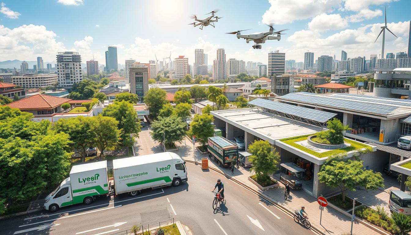 View of Designing Sustainable Buildings with Smart Logistics in Mind